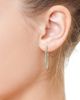 Saks Fifth Avenue Collection Women's 14K Yellow Gold & 3.19 TCW Diamond Inside-Out Hoop Earrings - 2
