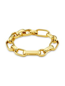Saks Fifth Avenue Collection Women's 14K Yellow Gold Chunky Mixed-Link Chain Bracelet/8"