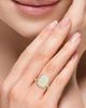 Saks Fifth Avenue Collection Women's 14K Yellow Gold, Ethiopian Opal & 0.40 TCW Diamond Halo Ring - 2
