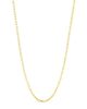 Saks Fifth Avenue Collection Women's 14K Yellow Gold French Cable-Chain Necklace - 8