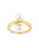 Saks Fifth Avenue Collection Women's 14K Yellow Gold, Freshwater Pearl & 0.12 TCW Diamond Ring - 5