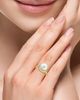 Saks Fifth Avenue Collection Women's 14K Yellow Gold, Freshwater Pearl & 0.31 TCW Diamond Ring - 2