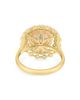 Saks Fifth Avenue Collection Women's 14K Yellow Gold, Freshwater Pearl & 1.29 TCW Diamond Halo Ring - 5