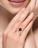 Saks Fifth Avenue Collection Women's 14K Yellow Gold, Garnet & 0.51 TCW Diamond Ring - 2