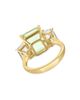 Saks Fifth Avenue Collection Women's 14K Yellow Gold, Green Amethyst & White Topaz Ring - 3