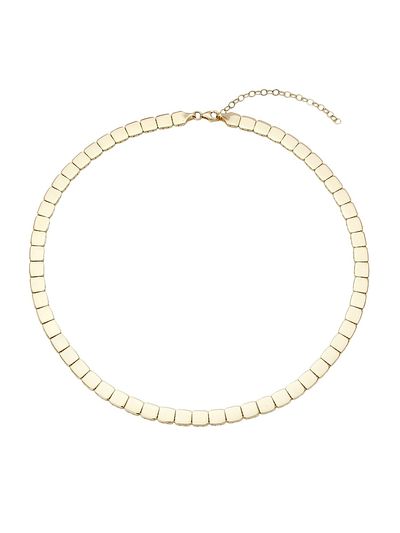 Saks Fifth Avenue Collection Women's 14K Yellow Gold Square-Link Necklace