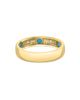 Saks Fifth Avenue Collection Women's 14K Yellow Gold, Turquoise & 0.15 TCW Diamond Band - 4