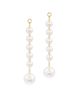 Saks Fifth Avenue Collection Women's 18K Yellow Gold & Freshwater Pearl Drop Earrings - 4
