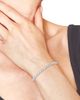 Saks Fifth Avenue Collection Women's Platinum & Round Lab-Grown Diamond 3-Prong Tennis Bracelet/1.00-10.00 TCW - 2