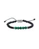 Saks Fifth Avenue Collection Women's Sterling Silver, Lava & Malachite Beaded Bracelet - 1
