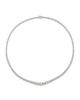 Saks Fifth Avenue Diamonds Women's 18K White Gold & 10.92 TCW Diamond Tennis Necklace - 1
