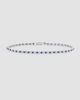 Saks Fifth Avenue Diamonds Women's 18K White Gold Diamond and Sapphire Bracelet, 7" - 2