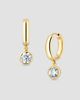 Saks Fifth Avenue Diamonds Women's 18K Yellow Gold & 1.00 TCW Diamond Drop Earrings - 1