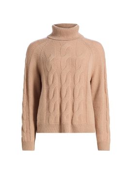Saks Fifth Avenue Women's Turtleneck Cashmere Sweater
