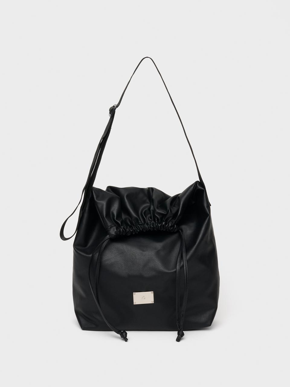 salad bowls LEATHER CITY CROSS BAG [BLACK]