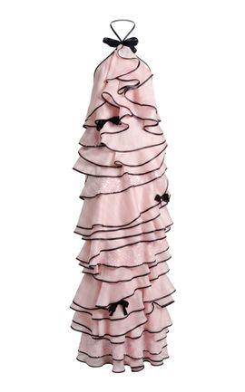 Salma Osman Salma Osman OpenBack Chiffon Maxi Dress
