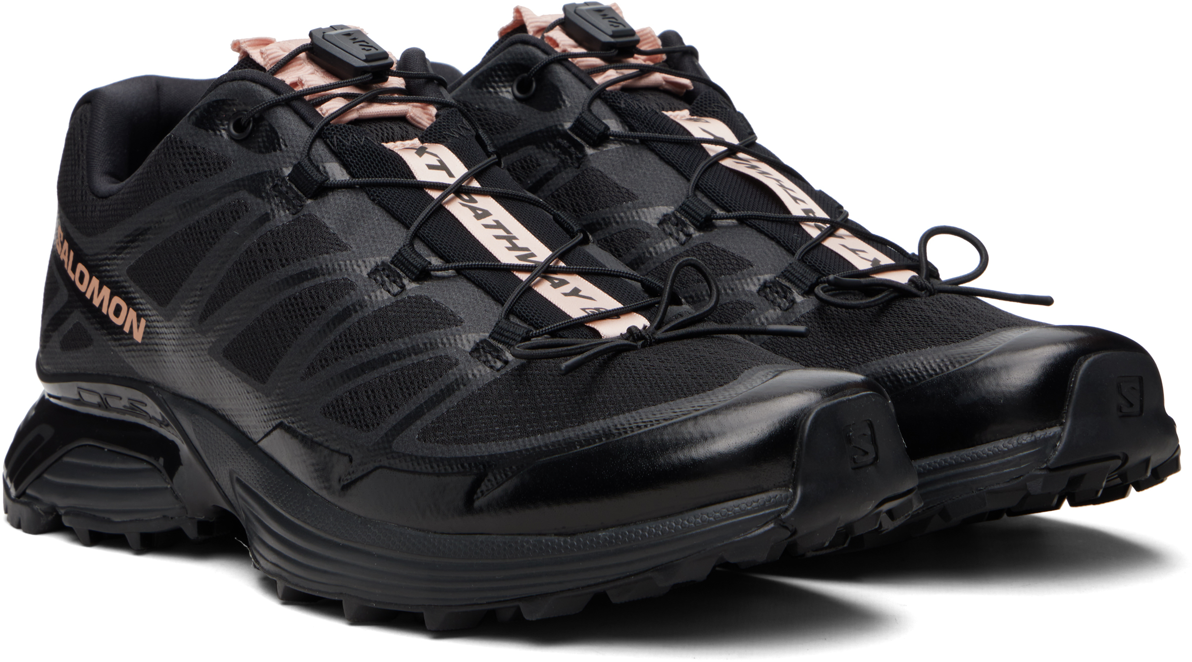 Salomon - Black XT-Pathway 2 Satin Sneakers
