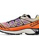 Salomon Salomon Orange & Purple XT-6 Sneakers - 3