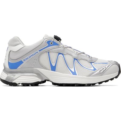 Salomon Salomon Silver & Off-White XT-Whisper Sneakers