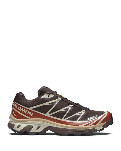 Salomon Salomon Unisex Xt-6 Running Sneakers in Roasted Clay