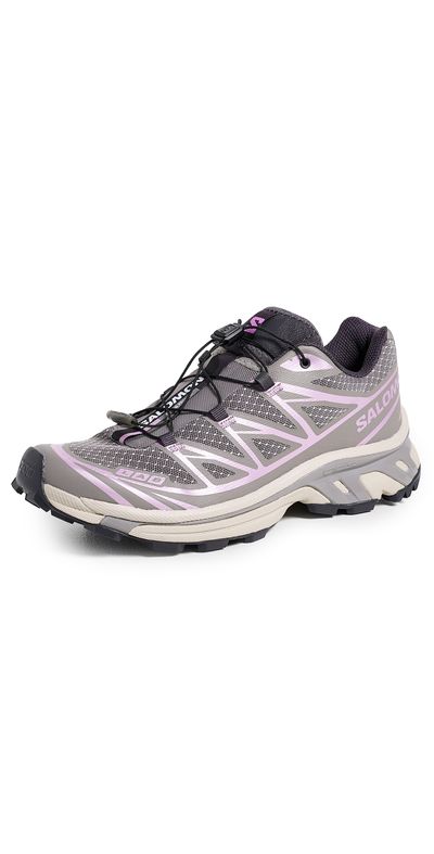 Salomon Salomon XT-6 Steel Streets Sneakers Cloudburst/Dawn Pink/Nine Iron M 9/ W