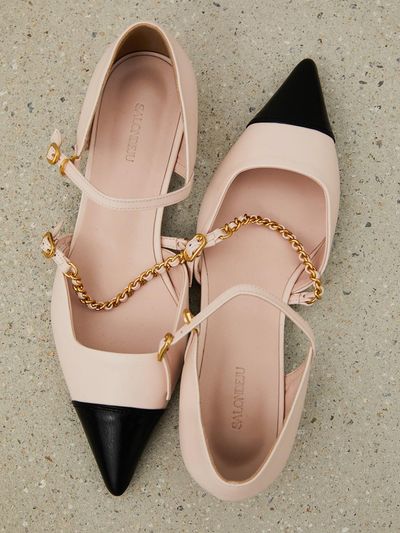SALONDEJU Kat Flat_Light Pink