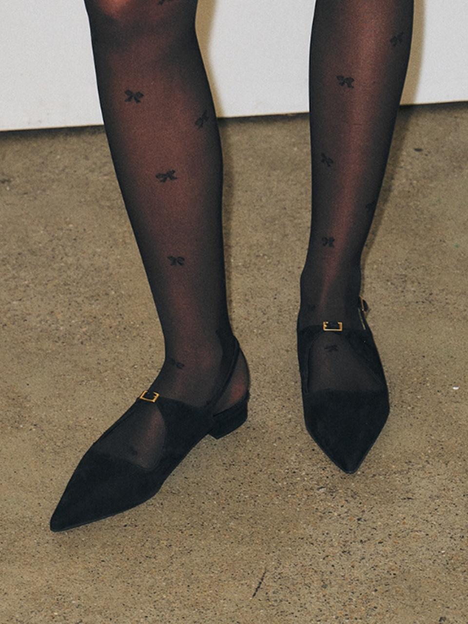 SALONDEJU Triangle Flat_Black