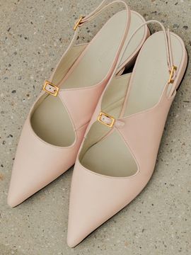 SALONDEJU Triangle Flat_Light Pink