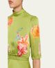 Saloni Adele B Floral Silk Dress - 5