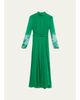 Saloni Jacqui B Silk Georgette Dress - 1