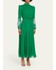 Saloni Jacqui B Silk Georgette Dress - 4