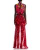 Saloni Saloni Fleur Silk Maxi Dress - 4