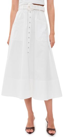 SALONI SALONI Kirat Skirt 01-White