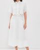 SALONI SALONI Kirat Skirt 01-White - 5