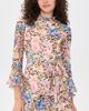 SALONI SALONI Marissa Silk Mini Dress 2491 Leopard Lilia - 2