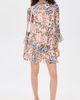 SALONI SALONI Marissa Silk Mini Dress 2491 Leopard Lilia - 5