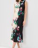 SALONI SALONI Olympia Dress Saffier Ornamental Plmt - 2