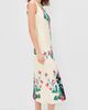 SALONI SALONI Olympia Dress Saffier Ornamental Plmt - 4