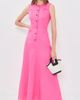 SALONI SALONI Sierra Dress Carmine Rose - 5