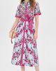 SALONI SALONI Vivienne Dress Bellis Ornamental Plmt - 5