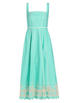 revolve dresses green SALONI Black Pink & Green Floral Laced Size 4 (S) Dress main image 1