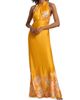 Saloni Women's Cozette Silk Satin Maxi Dress - 2