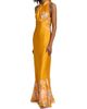Saloni Women's Cozette Silk Satin Maxi Dress - 4