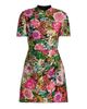Saloni Women's Floral Draped Minidress - 1