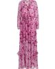 Saloni Women's Izzie Floral Silk-Blend Ruffled Maxi Dress - 1