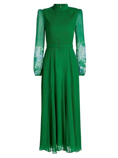 Saloni Women's Jacqui Belted Midi-Dress