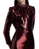 Saloni Women's Jena Sequined Maxi Dress - 6
