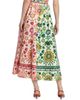 Saloni Women's Judi Two-Tone Floral Cotton Midi-Skirt - 5