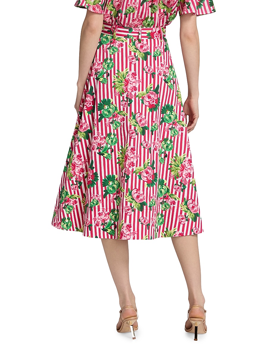 saloni patchwork midi dress SALONI Harper printed patchwork-effect silk-georgette midi dress