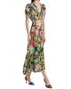 Saloni Women's Lea Floral Print Midi Dress - 2